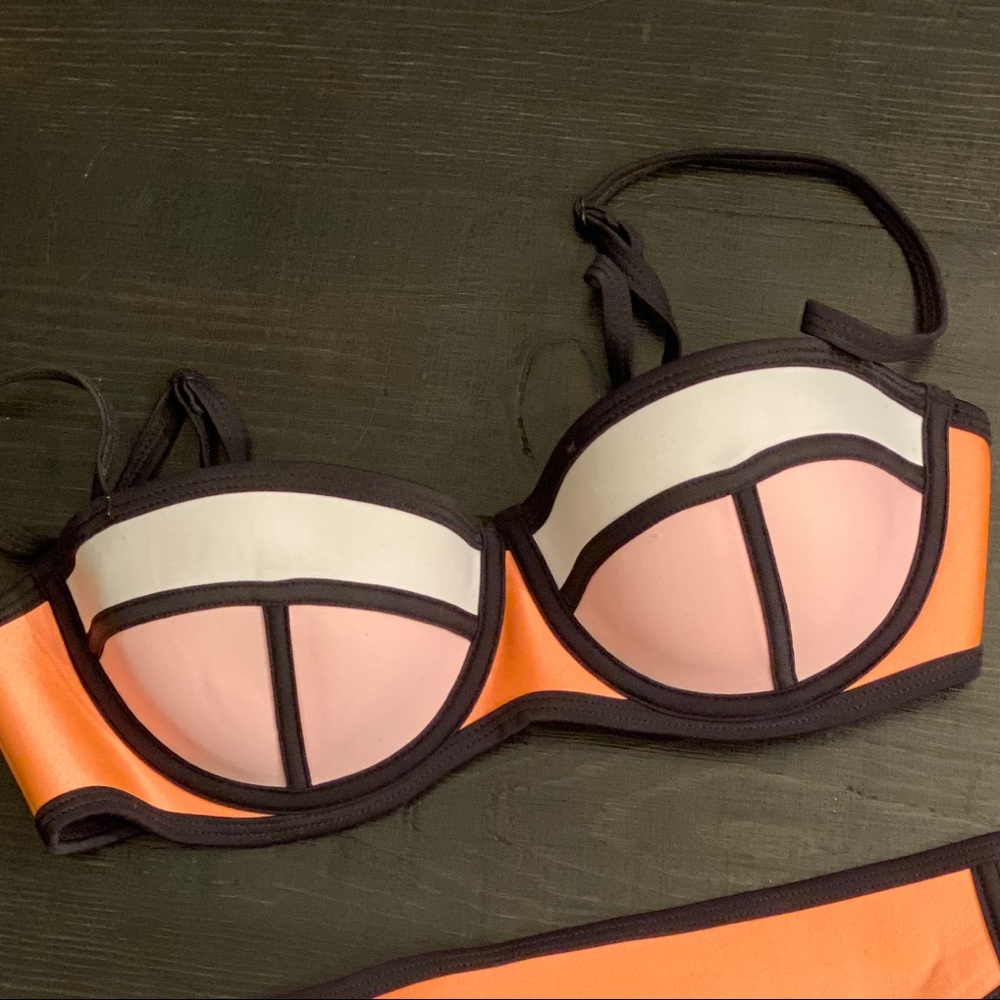 Triangl neoprene swimsuit top